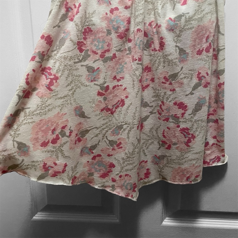 American Eagle Outfitters Pink and Cream Floral Camisole - Picture 4 of 10